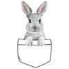 Rabbit Easter Flowers Rabbit Dad