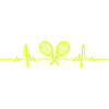Heartbeat Racket Tennis Player