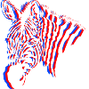 Zebra Neon