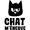 Chat m'énerve humeur