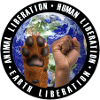 Animal-, Human-, Earth Liberation black