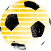 Football Black Yellow