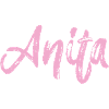 anita,navn, kursiv,pink,font