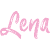 lena,name,cursive,pink,font