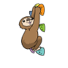 Sloth Bouldering Climbing Boulderer