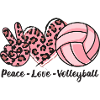 Peace Love Volleyball Pallavolo e Beach Volley