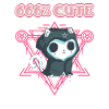 666% Mignon kawaii Satanic Goth