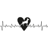 Doberman Heart Line