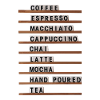 Coffee Varieties Coffeeshop Barista Hipster