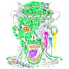 Futuristic zombie