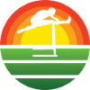 Hurdles Retro Athletics Hurdler