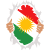Kurdistan Flagge