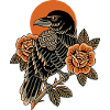Tattoo Style Raven