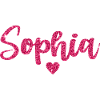 Sophia Heart Pink