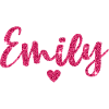Emily Heart Pink