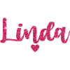 Linda Heart Pink