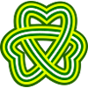 Triple Celtic Knot Clover
