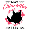 Dame chinchilla folle