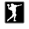 Football Footballer Logo