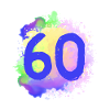 60 Number of blobs