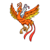 Rabbit rides on Phoenix