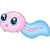 Cute Cyan Tadpole