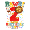 Lion Boy Birthday 2