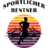 Sportlicher Rentner Jogger
