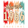 Original March 1966 Retro