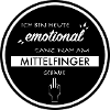 Nahe am Mittelfinger gebaut