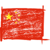 Drapeau de la Chine