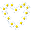 Cœur Daisy Daisy Chaud