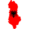 Map of Albania