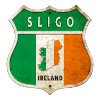 Sligo Irlande Armoiries Drapeaux Design