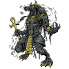 Egyptian god Anubis