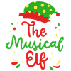 Musikalischer Elf Wichtel Weihnachten