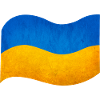 The flag of Ukraine