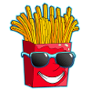Frites Français fraîches