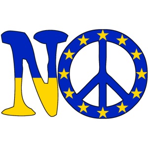 NO WAR IN EUROPE Ukraine Krieg Gegen Krieg Frieden