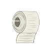 Toilet paper toilet