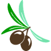 Olive 2 Zweig Blatt Olivenöl