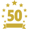 50e anniversaire 50 ans Stars