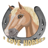 J’aime les chevaux cheval cheval