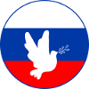 Russia Flag Dove