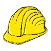 Bauarbeiter, Helm, Baustelle, Kran, Bagger