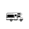Camping, randonnée. Camping-car travail