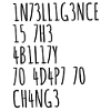 Intelligence funny saying