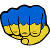 Ukraine Flag Faust