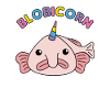 sjove blobfish enhjørning blobicorn blobfish