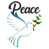 PEACE Friedenstaube